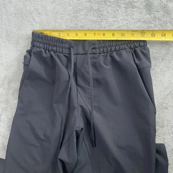Lululemon Pants Men XS Obsidian License To Train Jogger Athletic Tapered *FLAW - Picture 8 of 13
